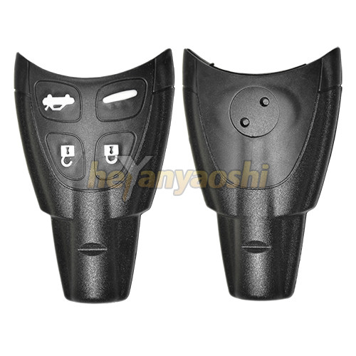 Buy Saab Smart Key Shell / No Blade Plastic + Brass 4 Button Remote Start at wholesale prices