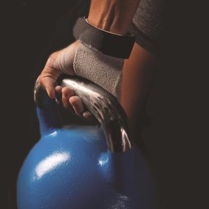 Anti Slip Cross Training Gloves , Half Finger Weight Lifting Gloves With Wrist