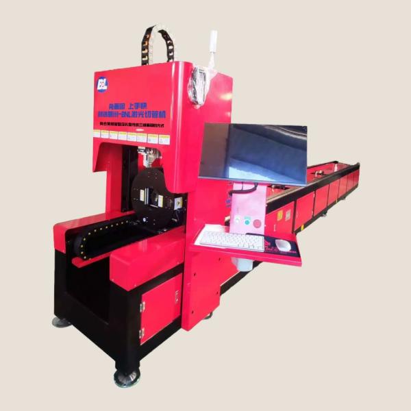 Buy Automatic CNC Aluminum Cutting Machine with 1000mm/min Speed and Water Cooling for Pipe Lengths up to 6250mm at wholesale prices