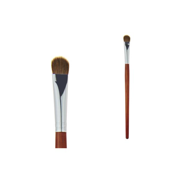 Buy Weasel Hair Eyeshadow Blending Brush Bronzer Wooden Handle Aluminum Ferrule at wholesale prices