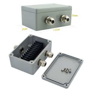 Die-cast Aluminum Distribution Junction Box Waterproof with Terminal Blocks 120