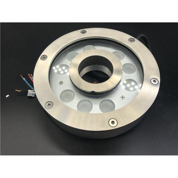 24VDC 27W Power Submersible Led Fountain Lights For G 1 1 / 2" Taper Water Jet Pipe