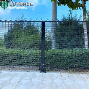 Galvanized Panels 358 Anti Climb Security Fencing Prison Clear View