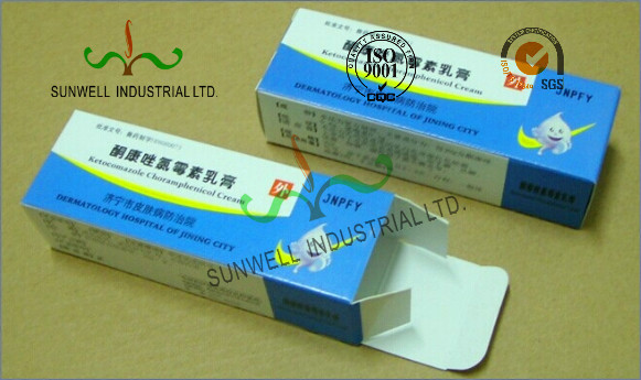 Spot UV Coating Insulated Cardboard Packaging Boxes For Pharmaceutical /