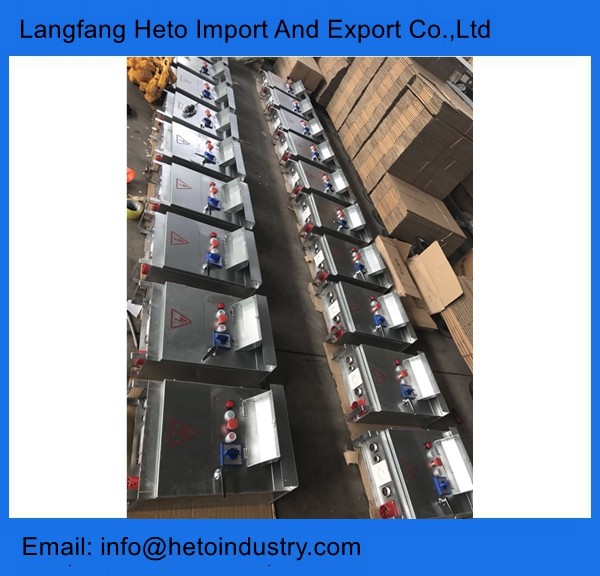 Philippines aluminium ZLP800 temporary gondola facade cleaning suspended