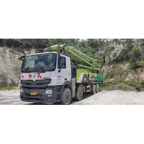 High Productivity Zoomlion 56meter Recent Concrete Pump for Ready Mixer Used Equipment