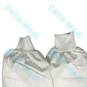 Waterproof Antistatic Disposable Protective Coveralls Front Zipper