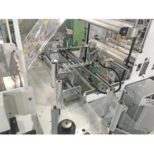 35m/min Laminated Stand Up Zipper Doypack Pouch Making Machine Two Lines