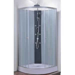 Silver 900X900 Quadrant Shower Enclosure For Entertainments / Public Places