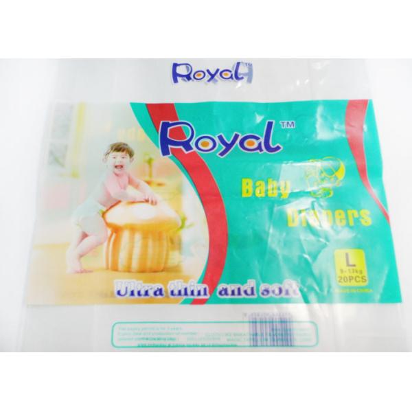 Buy PE Flexible Plastic Packaging For Baby Diaper 13 Color Gravure Printing at wholesale prices