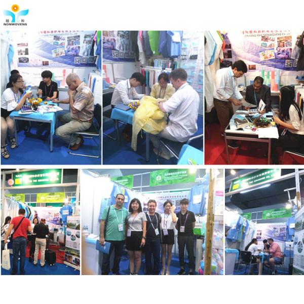 SMS Disposable Shoe Covers , 15X40CM Non Woven Overshoes For Hospitals