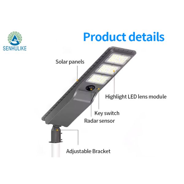Buy Ultra Bright Solar LED Streetlights Courtyard Solar Lights Waterproof at wholesale prices