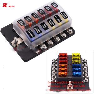 Eu Standard Bolts And Bolt Fuses Automotive Spare Parts 30A-500A Fuse Holder ANS