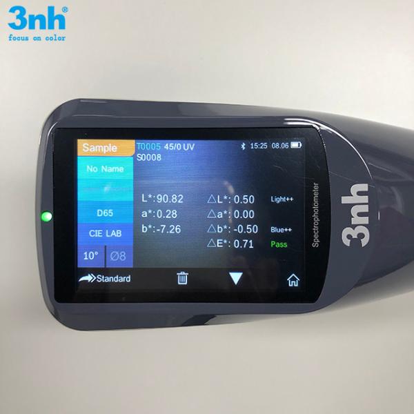 D/8 Portable Colour Measurement Spectrophotometer Pantone Software For Color