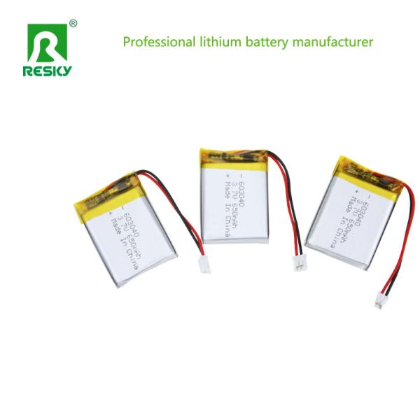 Lithium Polymer Battery Cell 3.7V 603040 750mAh Rechargeable Batteries For 3D