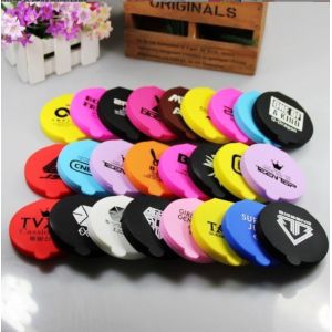 Custom Logo Double Side Silicone Glass Pocket Mirror for Modern Style Makeup