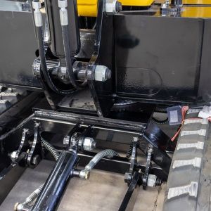 EPA Hydraulic Mini Excavator Hydraulic Transmission With Kubota Engine