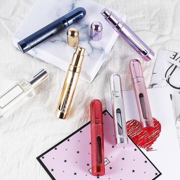 Aluminum Surface Pen Perfume Bottle Exquisite 12 ML Small Capacity