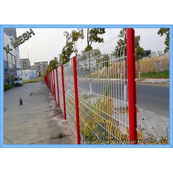 Perimeter Coated Welded Wire Fence Steel-P0005