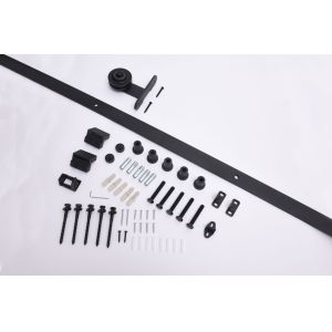 Raw Carbon Steel Sliding Door Barn Gate Hardware