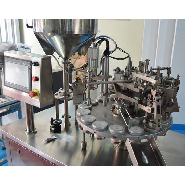 Buy Ultrasonic Cosmetic Cream Toothpaste Condensed Milk Yogurt Soft Plastic Tube Filling and Sealing Machine at wholesale prices