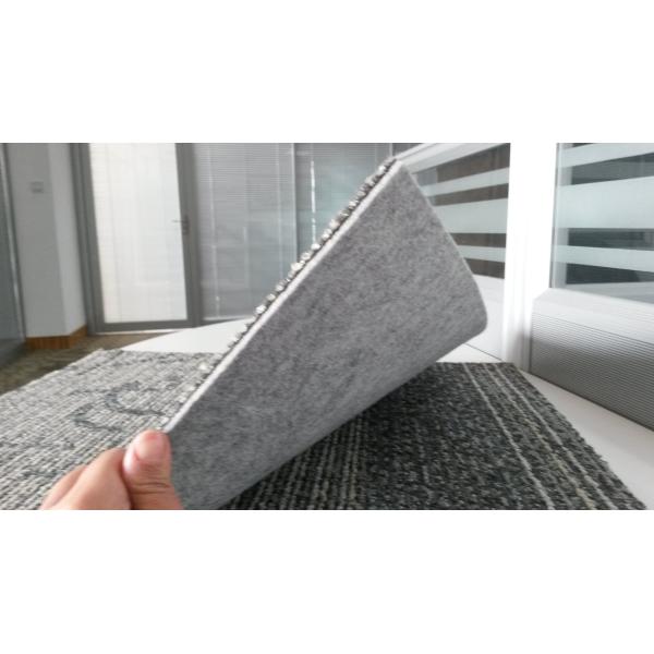 loop pile carpet tiles for office or other indoor spaces PP material with Cushion