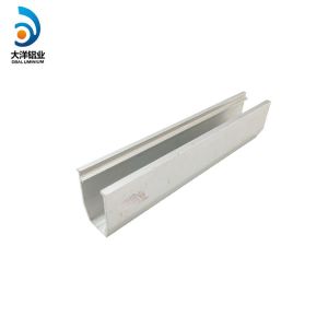 T5 Photovoltaic Solar Panel Mounting Structure T6 Aluminum Linear Rail