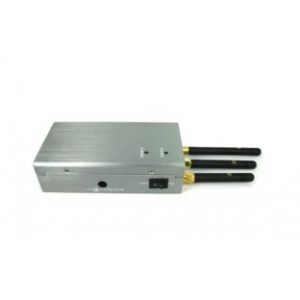 CDMA / GSM Portable Cell Phone Jammer Blocker EST-808HC With 3 Antenna
