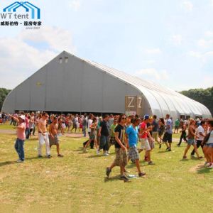 Beautiful Curved Marquee Tent Large Size Anti - Corrosion 1000 People