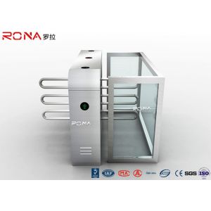 Stainless Steel Material Electronic Turnstile Access Control System 450mm Arm