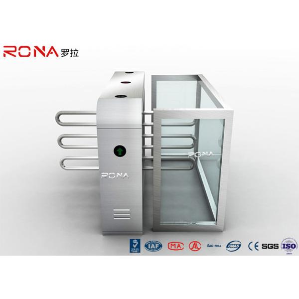 Stainless Steel Material Electronic Turnstile Access Control System 450mm Arm