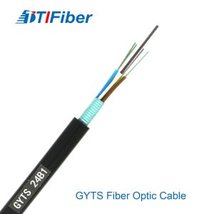 G652d Single Mode Stranded Armored Fiber Optic Cable Outdoor Use Gyts 2 - 288