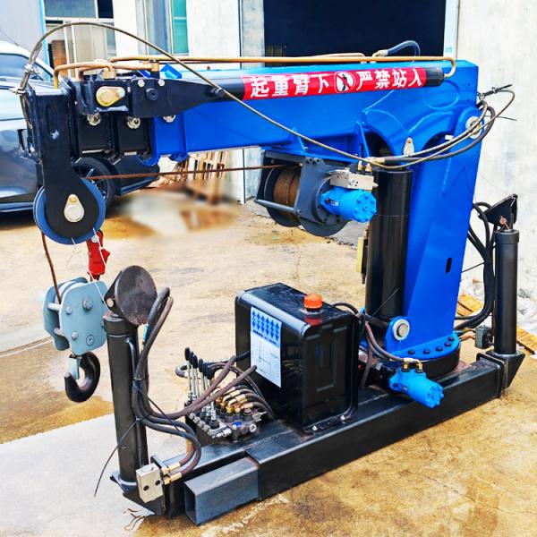 Cheap Mini Lifting Crane Trucks Small Crane for Pickup Truck Mounted Pickup Mini