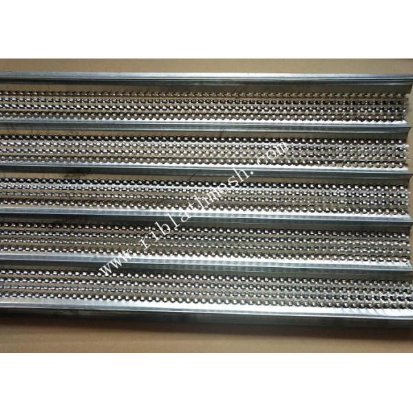 19mm Rib Height 2.5m Length Galvanized HY Rib Mesh U Patterns For Construction