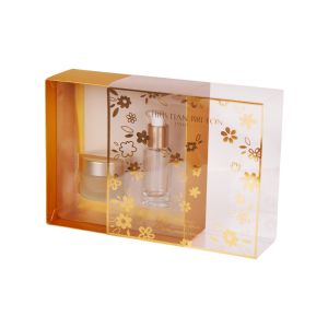 China PVC Window Paper Base Sliding Drawer Box Packaging Cosmetics With Insert on sale China PVC Window Paper Base Sliding Drawer Box Packaging Cosmetics With Insert on sale