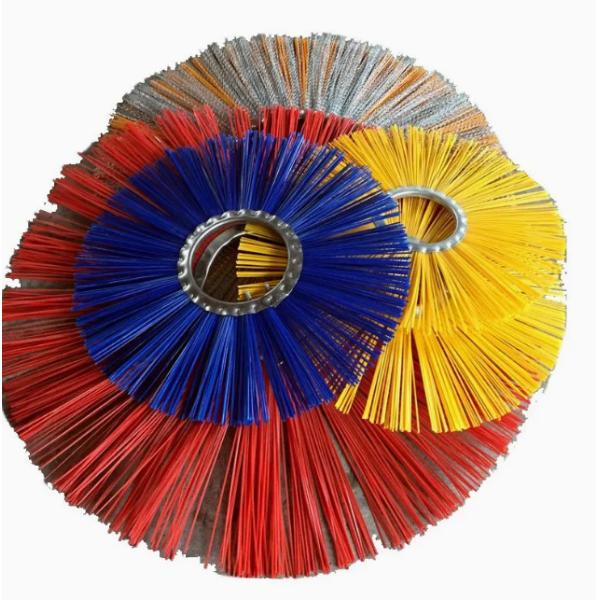Buy PP Base Material Road Sweeper Wafer Brushes 130X510mm at wholesale prices