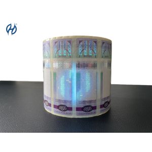 High Security Custom Tax Stamps With Adhesive And Holographic Features