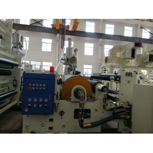 PLC Automatic Unwinding 1300mm Film Laminating Machine