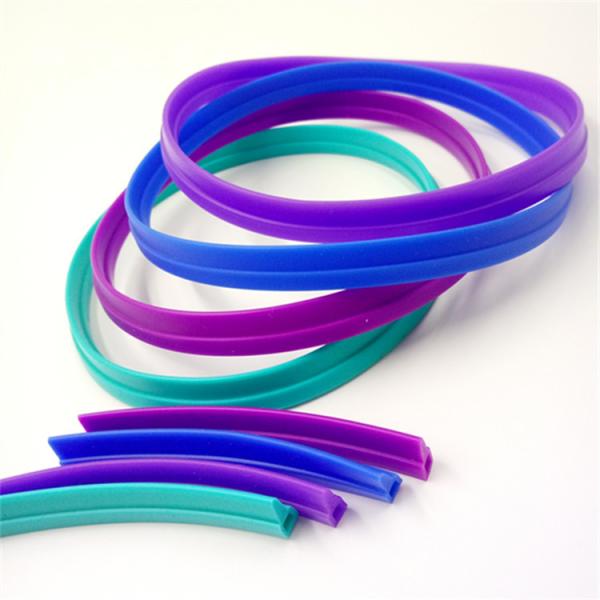 Buy Extruded 70A Hardness Silicone Seal Rings Anti Aging at wholesale prices
