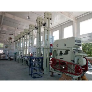 China Modern Complete MCHJ50B 50 Tons Per Day Rice Milling Machine in Kano with 20 KG Capacity on sale