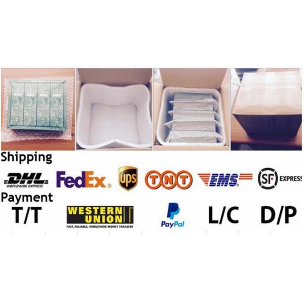 6 Layers FR4 Multilayer PCB Fabrication Design Blue Solder Mask 2.0mm