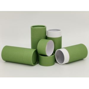 Biodegradable Essential Oil Packaging Custom Logo Cosmetic Paper Tube