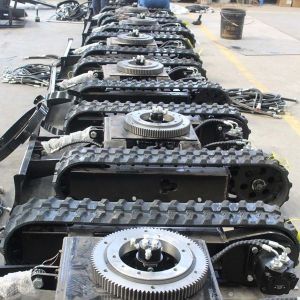 SGS Hydraulic Transmission 1 Ton Chinese Excavator Stability Structure