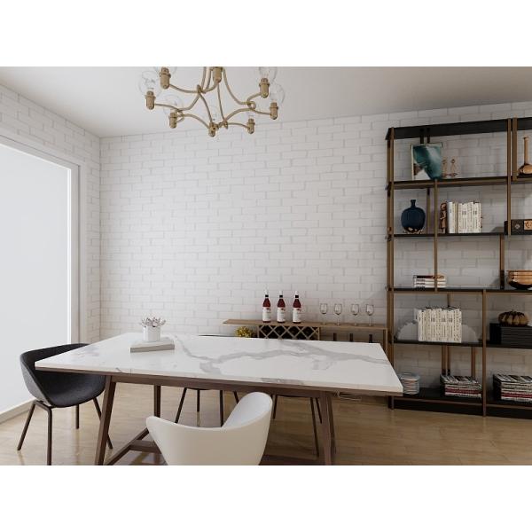 Peel and Stick Vinyl Wallpaper Anti-Static Nature Stone Home Wallpaper for Indoor Deco