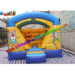 Garden Clown Balloon Inflatable Bounce House , PVC inflatable Jumping Castles