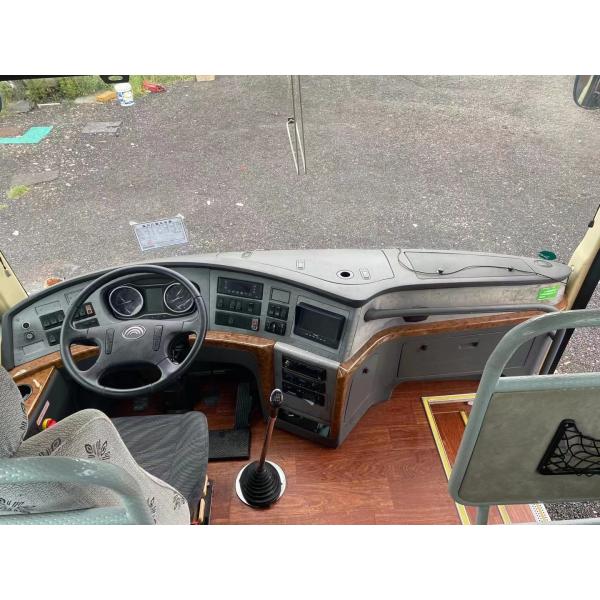 50 Seater Used Coach Bus Yutong ZK6115 With Euro 4 Engine LHD Steering