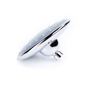 Round Chrome Rain Shower Head Chrome Plated