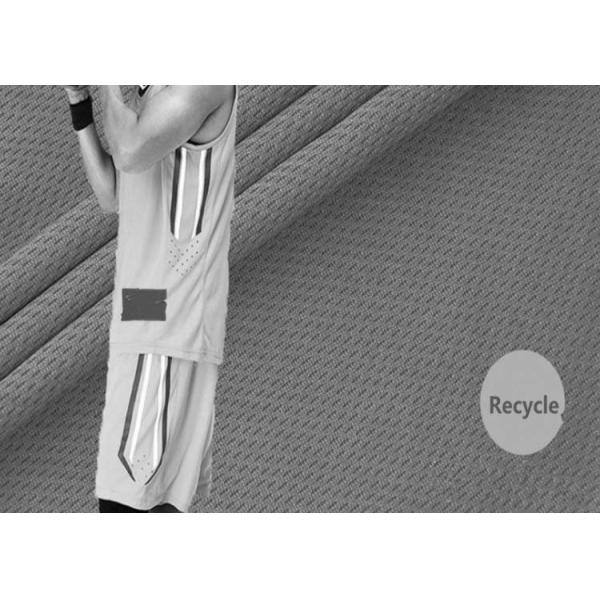 Buy bird eye honeycomb dri fit recycled polyester mesh fabric for sportswear at wholesale prices
