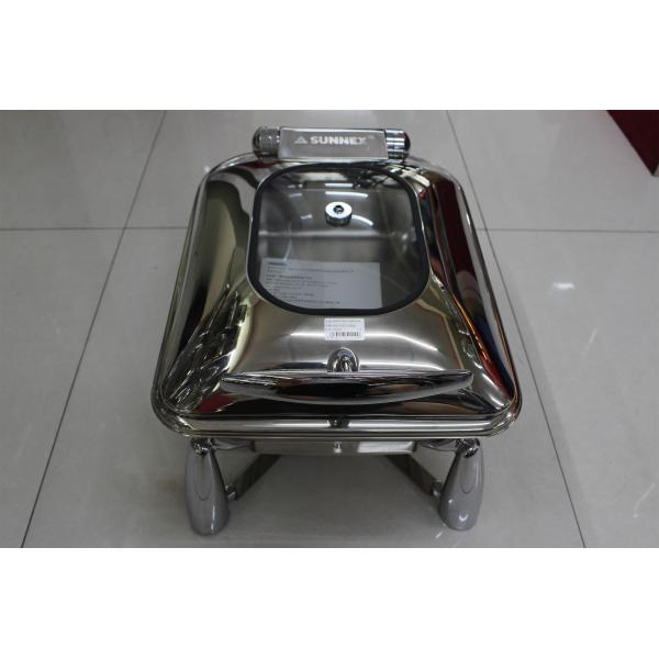 Buy Food Warm Stainless Steel Cookwares , Hydraulic Induction Chafing Dish at wholesale prices