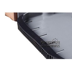 outdoor fitness equipment park wood surfboard exercise machine